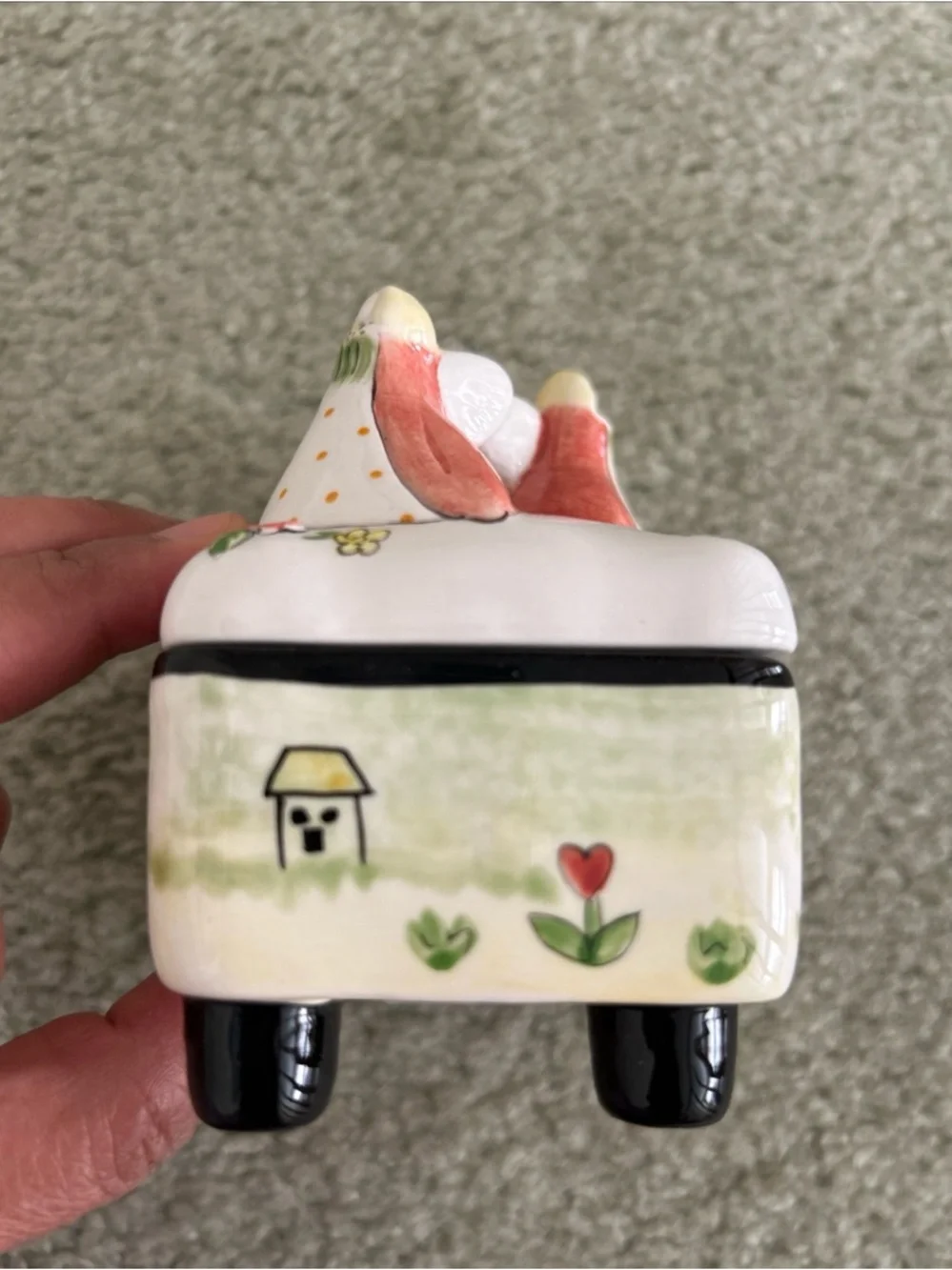 Porcelain Trinket Box